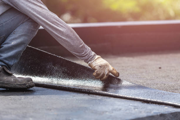 Professional Waterproofing technician working in Moline, MI